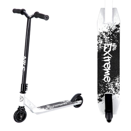 Black Stunt Scooter, High-Performance, Durable Design