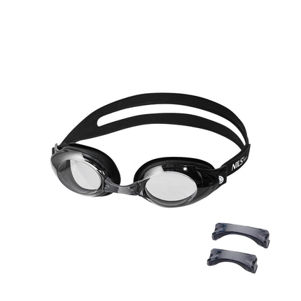 Black Swimming Goggles, Anti-Fog, UV Protection
