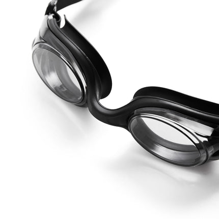 Black Swimming Goggles, Anti-Fog, UV Protection