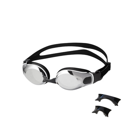 Black Swimming Goggles, Anti-Fog, UV Protection