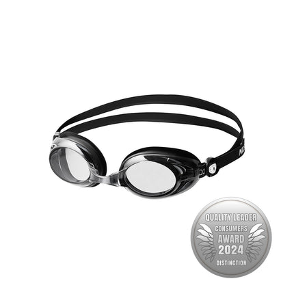 Black Swimming Goggles, Anti-Fog, UV Protection