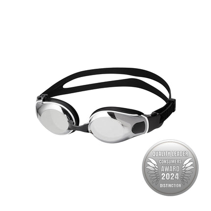 Black Swimming Goggles, Anti-Fog, UV Protection