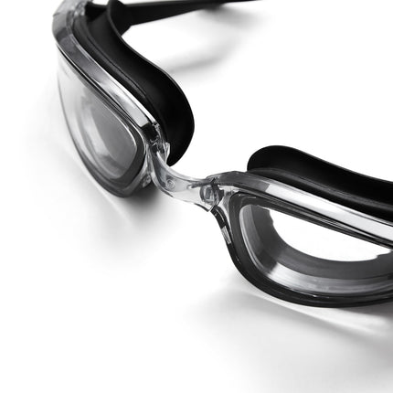 Black Swimming Goggles, Anti-Fog, UV Protection