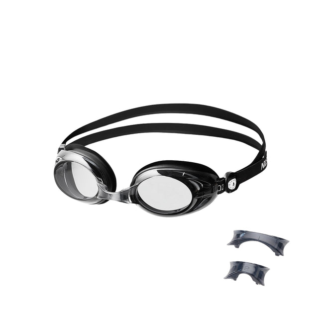 Black Swimming Goggles, Anti-Fog, UV Protection