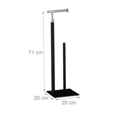 Black Toilet Paper Holder