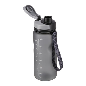Black Tritan Water Bottle, 740ml Capacity