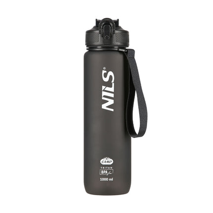 Black Tritan Water Bottle – Durable, BPA-Free, 750ml