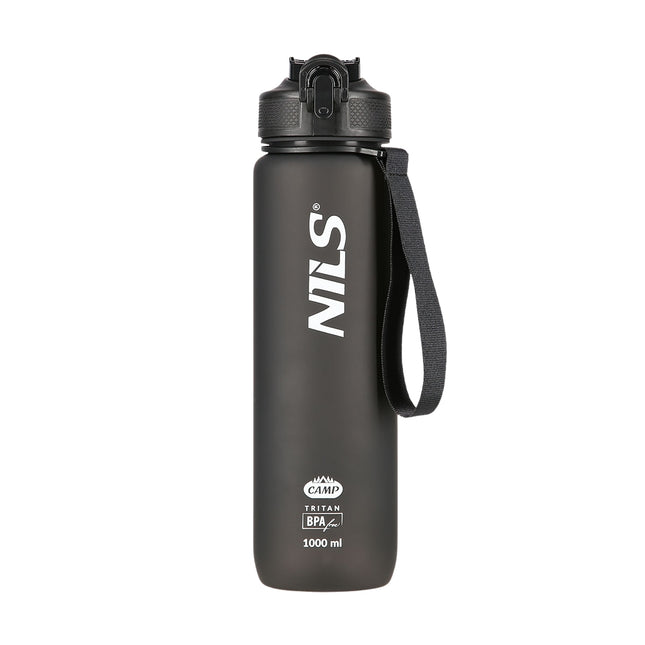 Zwarte Tritan waterfles - duurzaam, BPA-vrij, 750 ml