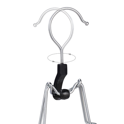 Black Trouser Hanger Pack of 12