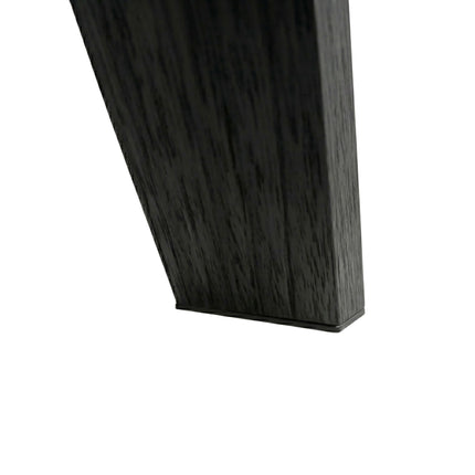 Black Walnut Towel Ladder with Basket, 4 Rungs