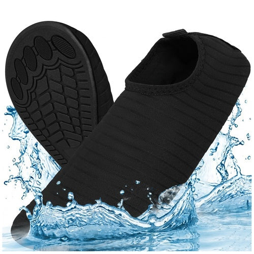 Black Water Shoes, Size 36, Non-Slip, Quick-Dry