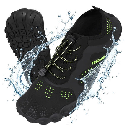 Black Water Shoes, Size 42, 5mm Anti-Slip Sole