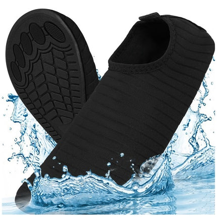 Black Water Shoes, Size 42, Non-Slip, Quick-Drying