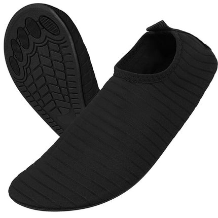 Black Water Shoes, Size 43, Non-Slip, Quick-Drying