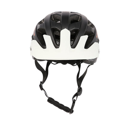 Black-White Size L Helmet, 55-61 cm
