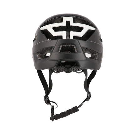 Black-White Size M (53-58 cm) Cycling Helmet