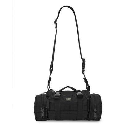 Black XL Hip Bag – Large Capacity, Durable Material