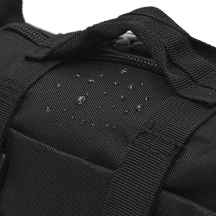 Black XL Hip Bag – Large Capacity, Durable Material