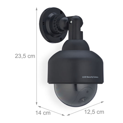 Black camera dummy dome mold