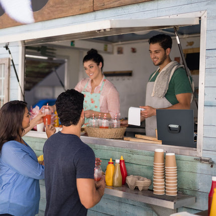 Black cash box with 2 keys