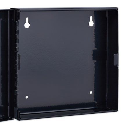 Black cash box with 2 keys