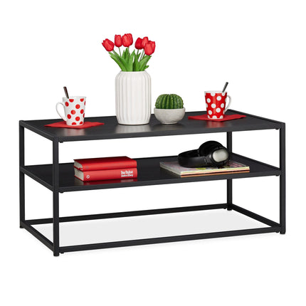 Black coffee table