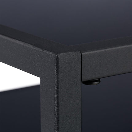 Black coffee table