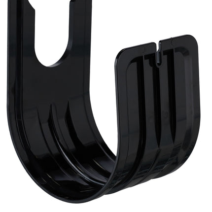 Black hose holder set of 4