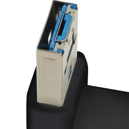 Black micro USB fan