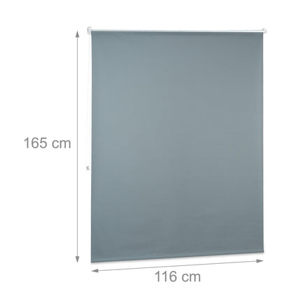 Blackout curtain gray 60 to 120 wide