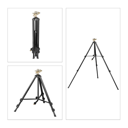 Black pulsation syringe with stand