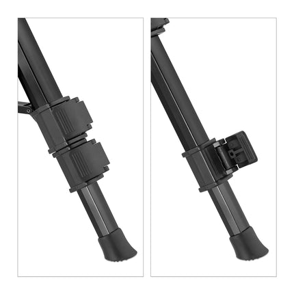 Black pulsation syringe with stand