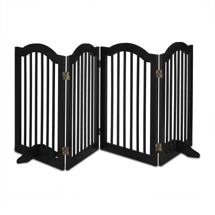 Black security gate 70 cm