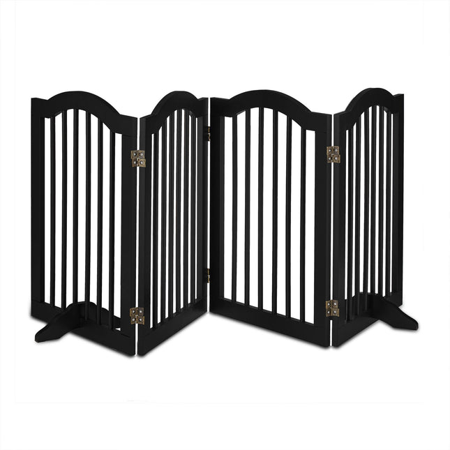 Black security gate 70 cm