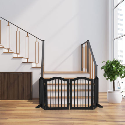 Black security gate 70 cm