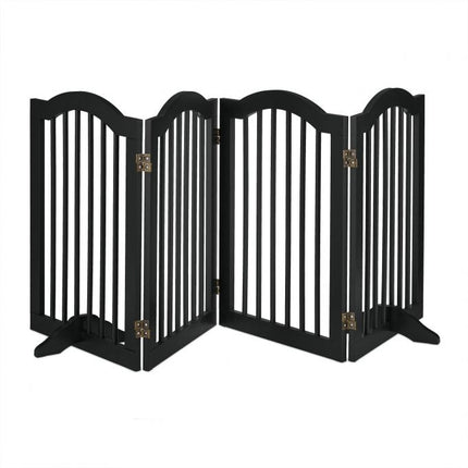 Black security gate 92 cm
