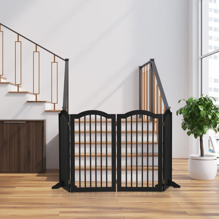 Black security gate 92 cm