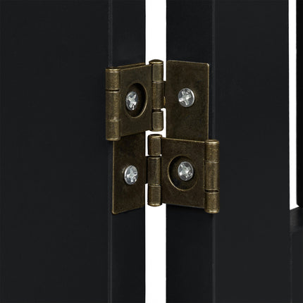 Black security gate 92 cm