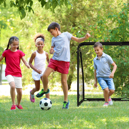 Black soccer goal 120 x 180 cm
