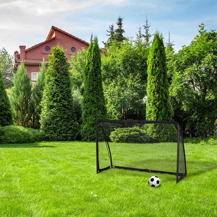 Black soccer goal 120 x 180 cm