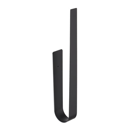 Black stainless steel towel rail