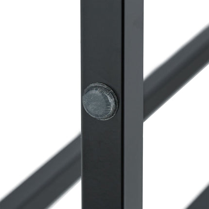 Black towel rail 3 rails