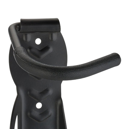Black wall bracket for bicycles - 2 pcs