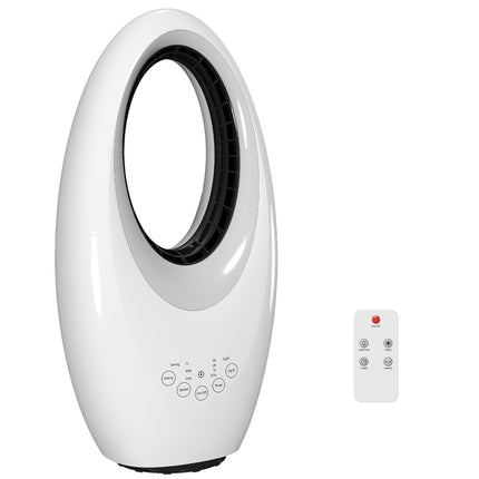 Bladeless Tower Fan, Quiet 36dB, 60 Oscillation, Remote Control