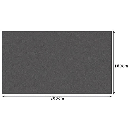 Blanket 1.6x2m - gray Ruhhy 22695