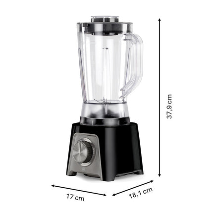 Blendeo+ Compact Blender 1.5 L with 450W Motor and Ice Crush, Pulse, 2 Speeds