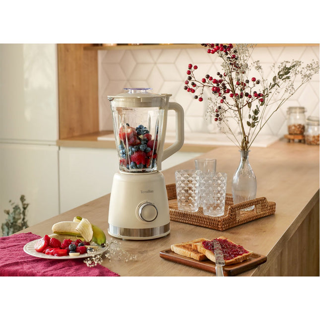 Blender 1.5L Glass Bowl, 600W, 2 Speeds + Pulse