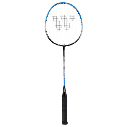 Blue Badminton Racket – Steel Frame, Lightweight