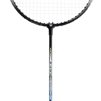 Blue Badminton Racket – Steel Frame, Lightweight