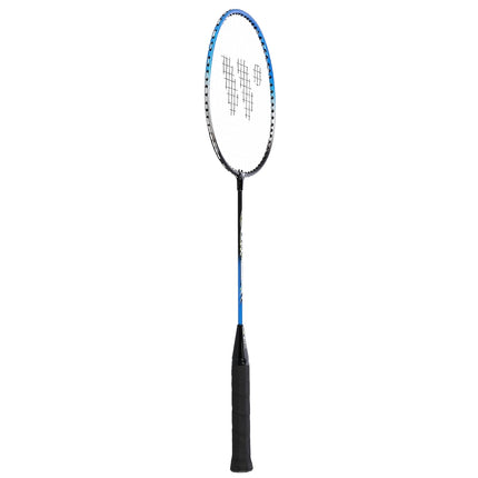Blue Badminton Racket – Steel Frame, Lightweight
